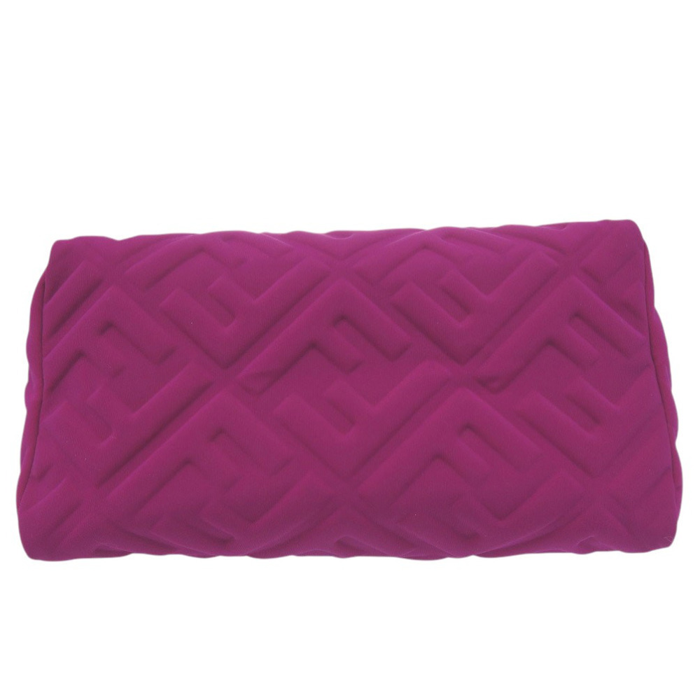 Fendi Beauty Clutch FF Zucca Polyamide Purple - Picture 4 of 10